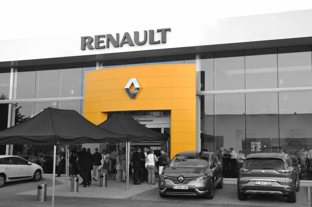 Inauguration Renault Tournai. En route !